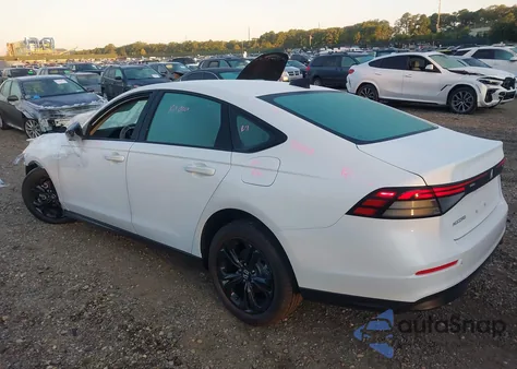 2025 Honda Accord Se from USA, damaged, VIN 1HGCY1F45SA051384